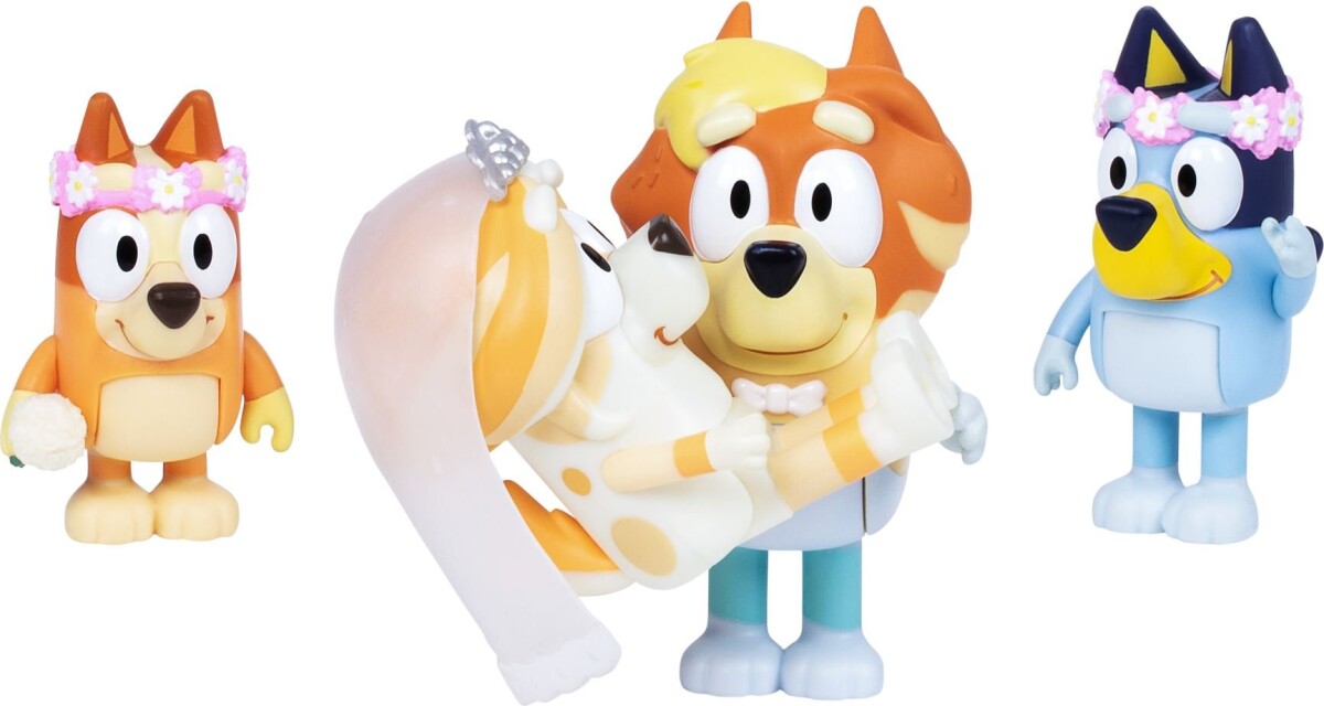 Bluey Figurer - Bryllup