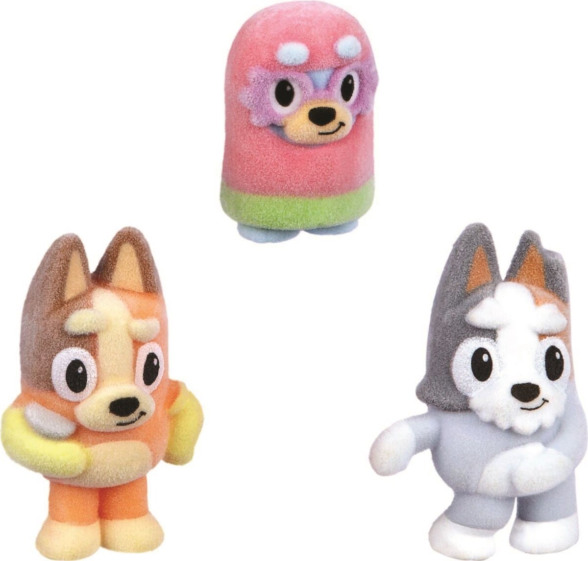 Bluey Fuzzies Figurer - Episoder - Assorteret