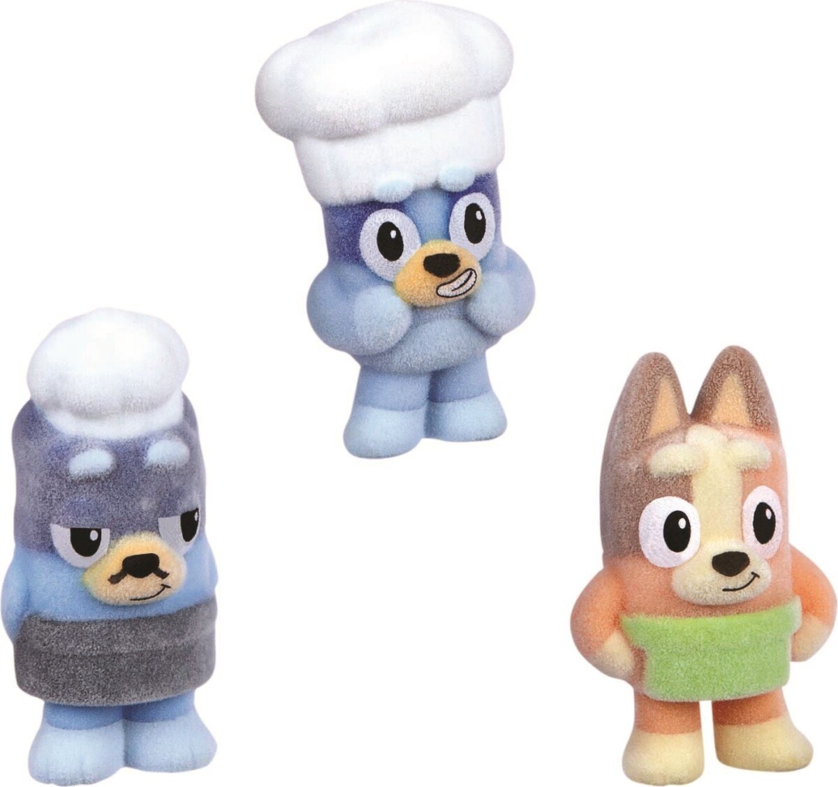Bluey Fuzzies Figurer - Episoder - Assorteret