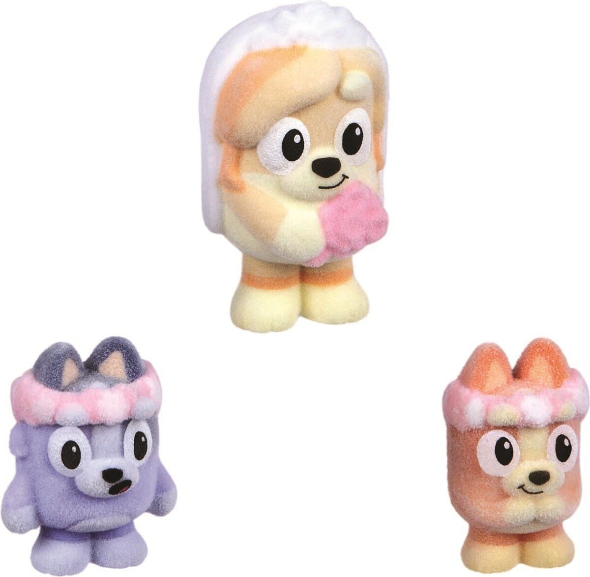 Bluey Fuzzies Figurer - Episoder - Assorteret