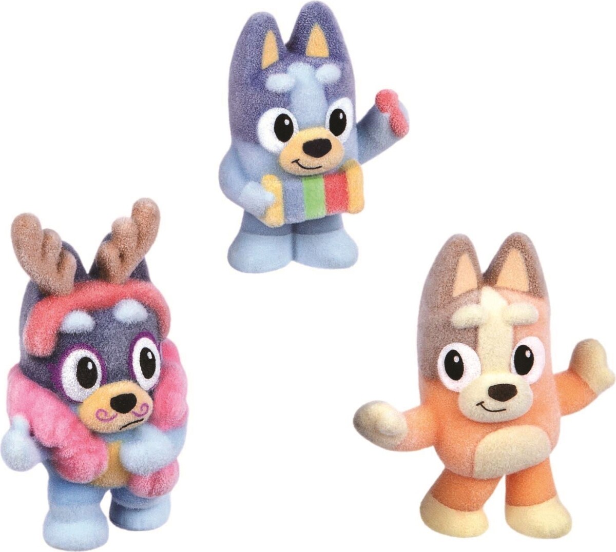 Bluey Fuzzies Figurer - Episoder - Assorteret