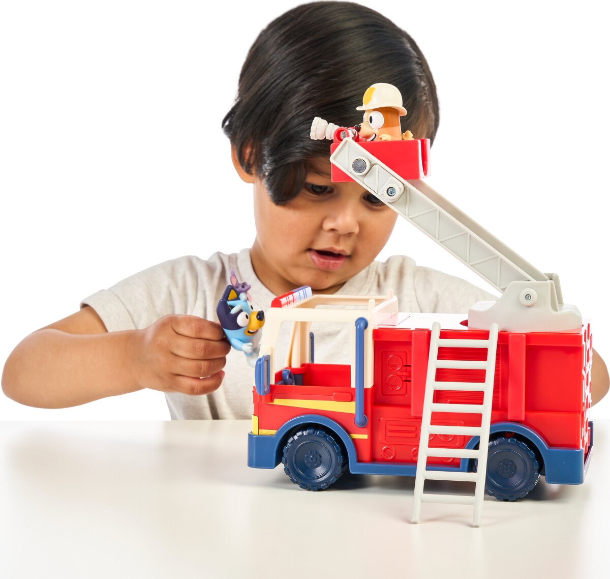 Bluey - Firetruck Legesæt Med Figurer