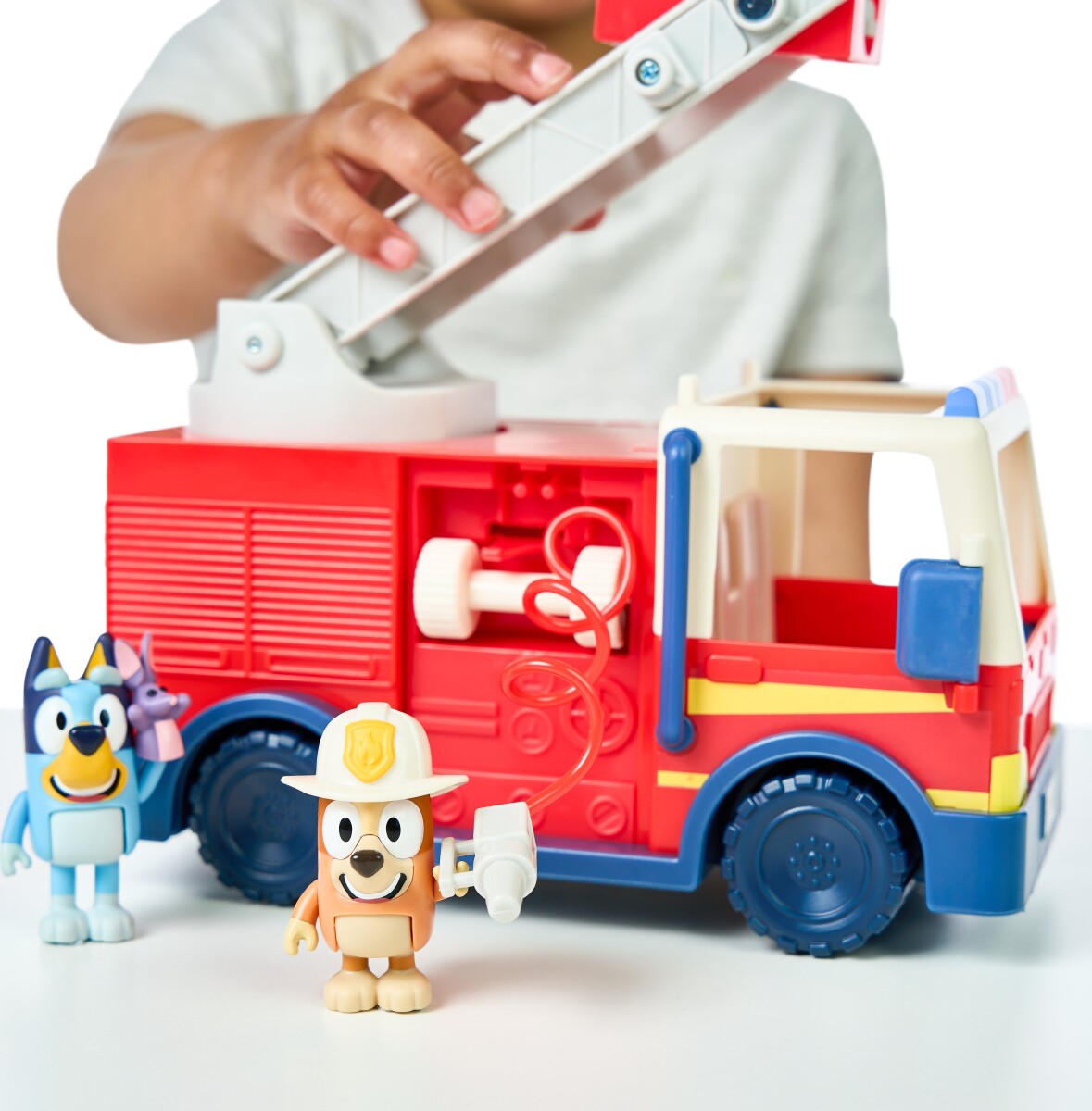 Bluey - Firetruck Legesæt Med Figurer