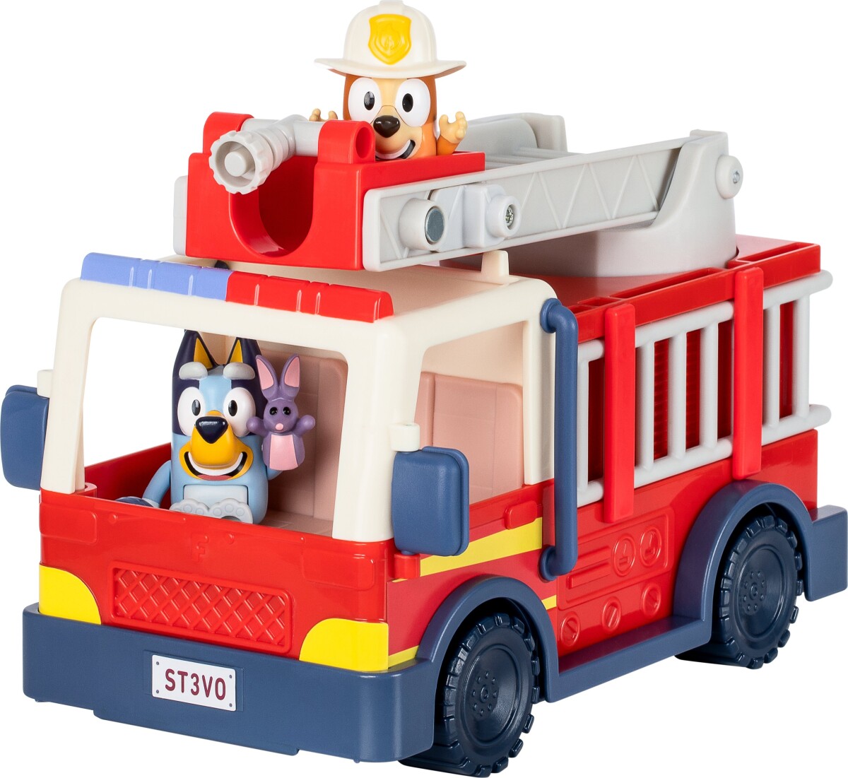 Bluey - Firetruck Legesæt Med Figurer