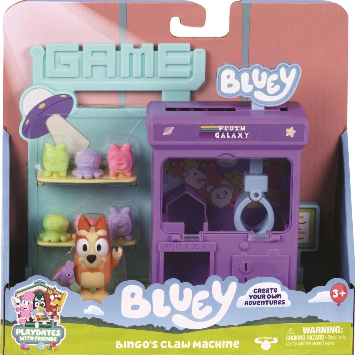Bluey - Mini Legesæt Klo-Maskine
