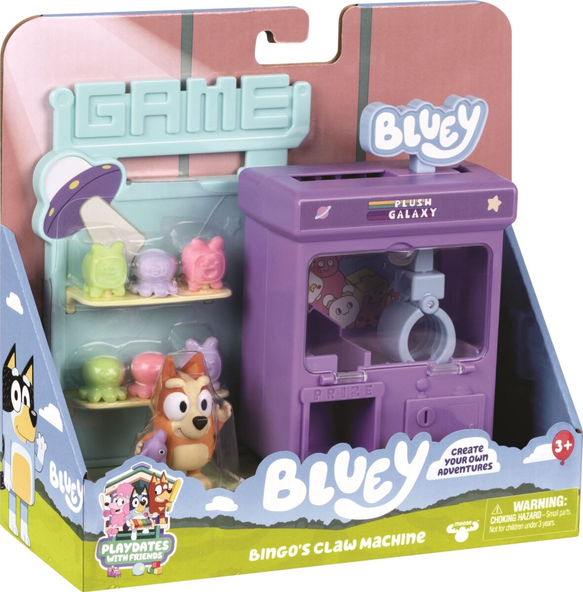 Bluey - Mini Legesæt Klo-Maskine