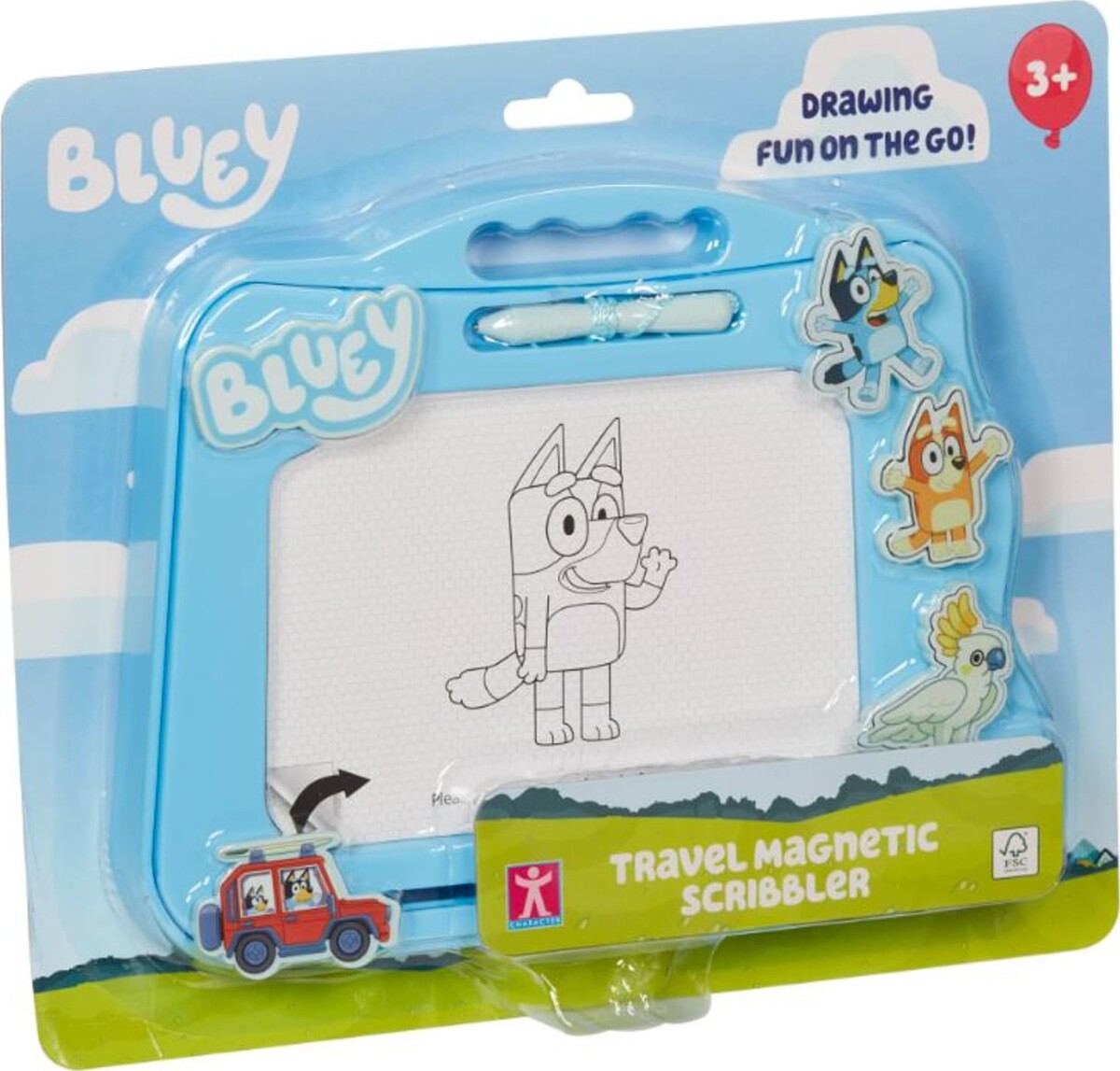 Bluey - Travel Magnetic Scribbler