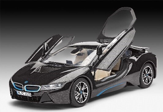 Revell - Bmw I8 Model Bil Byggesæt - 1 24 - 07008