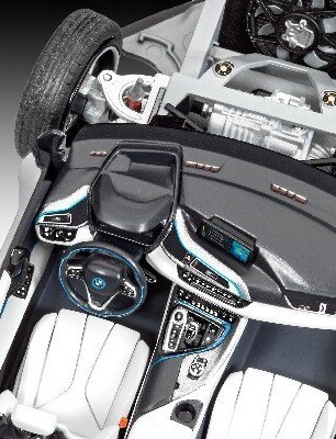 Revell - Bmw I8 Model Bil Byggesæt - 1 24 - 07008