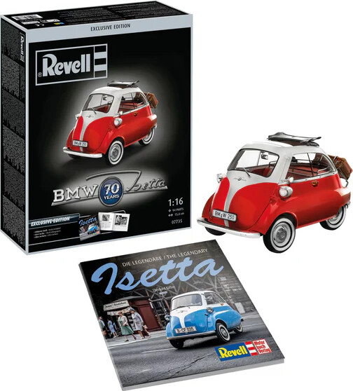 Revell - Bmw Isetta 250 Byggesæt - 70 Jubilæums Udgave - 07735