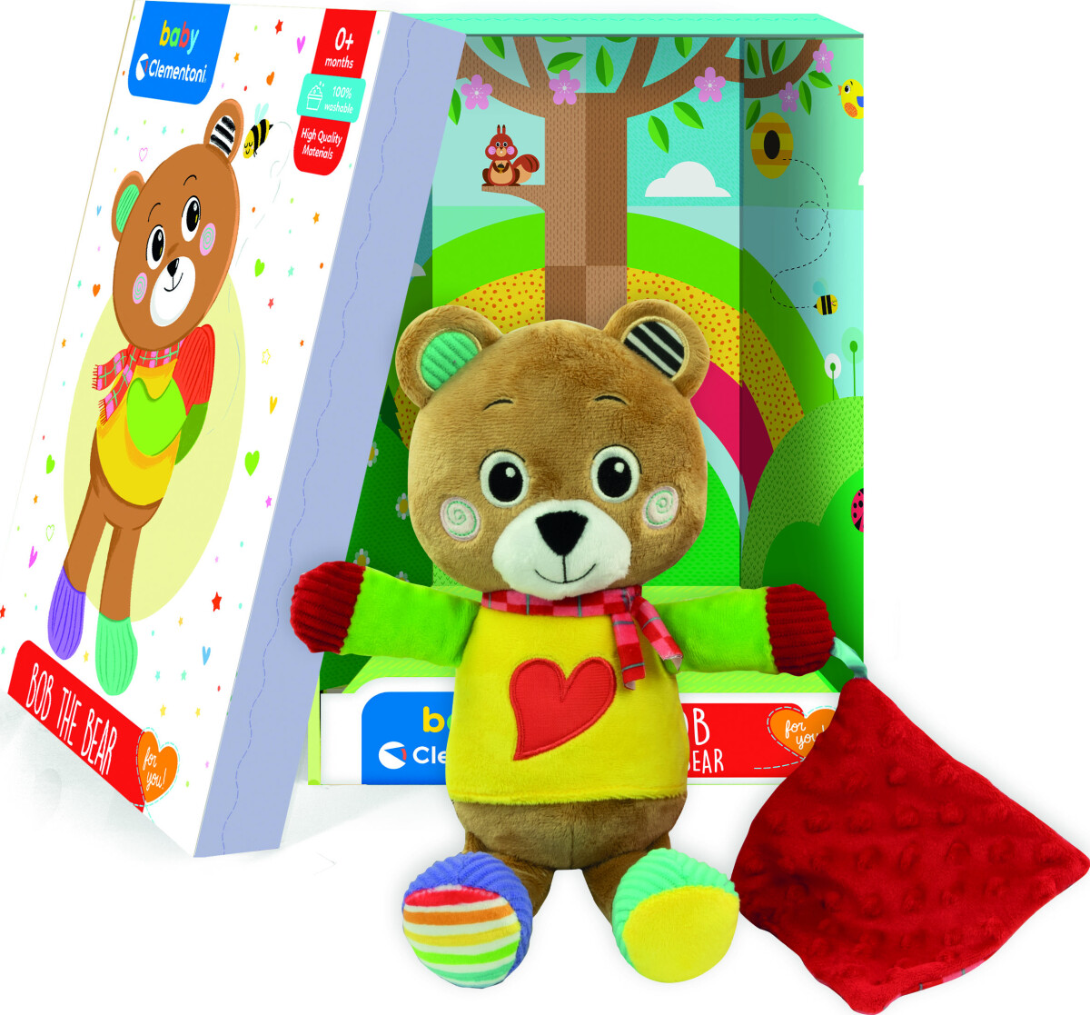 Bjørne Bamse - Bob - Clementoni - 31 Cm