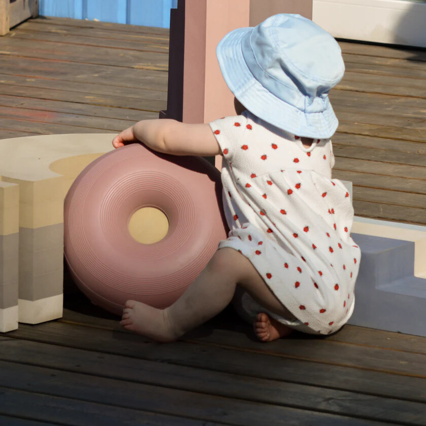 Bobles - Donut - S - Dusty Rose - Ø 33-35 Cm