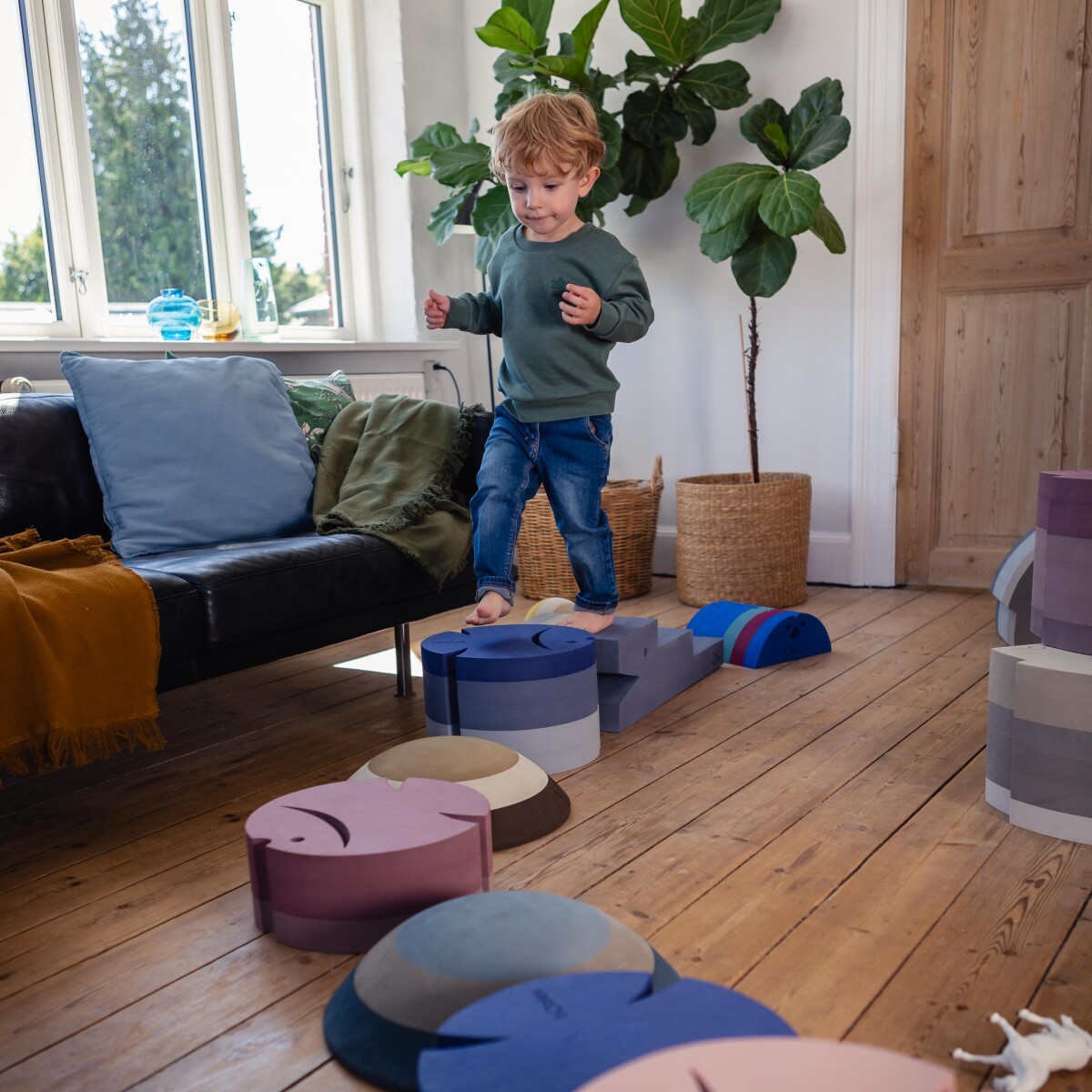 Bobles - Fisk - Vintage Rose - L - 30X20 Cm