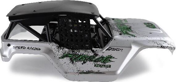 Body For Fierce Silver 1 18 - 412A979-30491001 - Wltoys