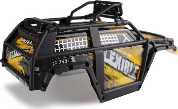 Body For Flexible Yellowblack 1 18 - 412A979-40583001 - Wltoys