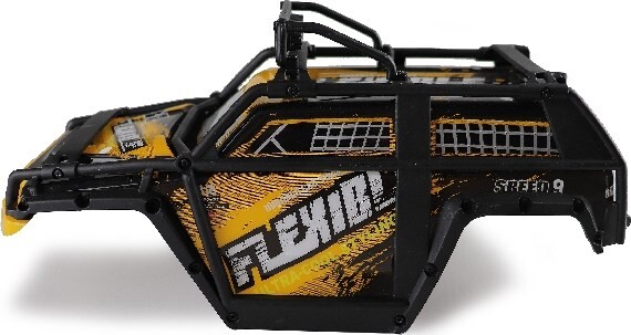Body For Flexible Yellowblack 1 18 - 412A979-40583001 - Wltoys