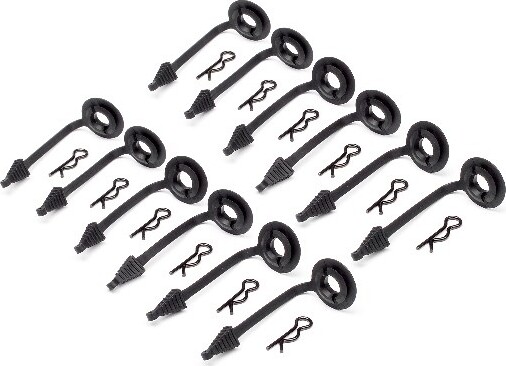 Body Mount Washer 8Mm 12Pcs - Hp85470 - Hpi Racing