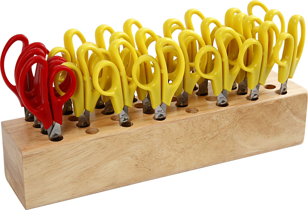 Børnesaks - L 12 5 Cm - Rund - 24Stk