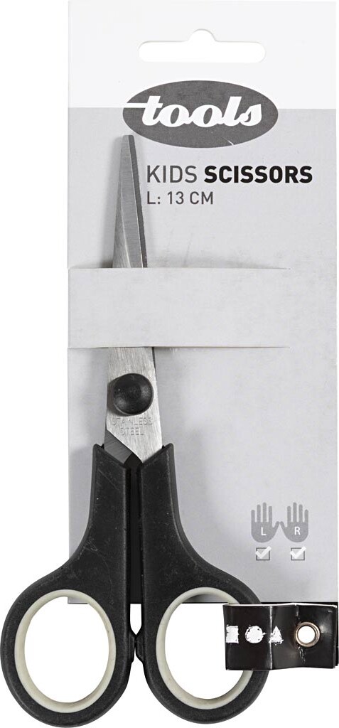 Børnesaks - L 13 Cm - Spids - Højre- Og Venstrehånd - 1 Stk