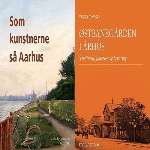 Bogpakke Som Kunstnerne Så Aarhus Og Østbanegården I Århus