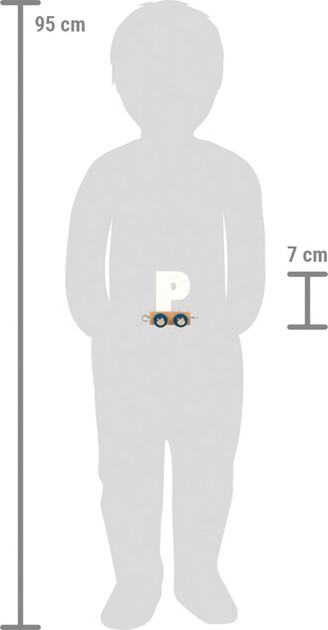 Navnetog - P Bogstav - Træ - Small Foot