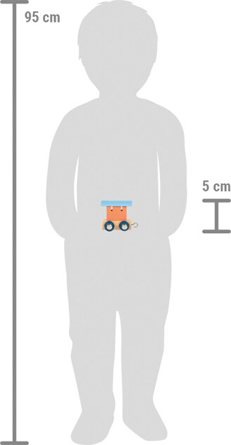 Navnetog - Togvogn - Træ - Small Foot