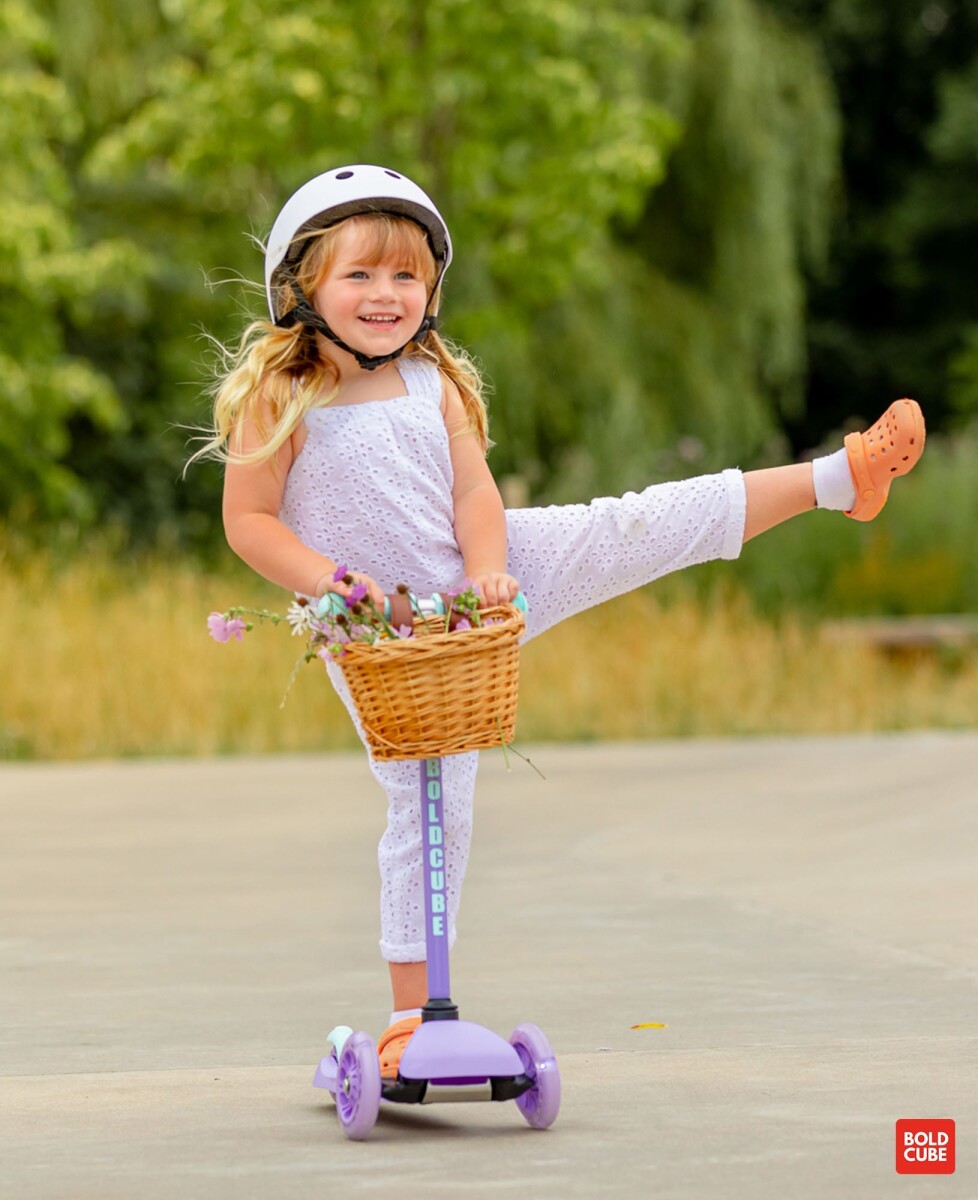 Bold Cube Sky006 - Tenny 3 Lillac - Trehjulet Løbehjul - Børn