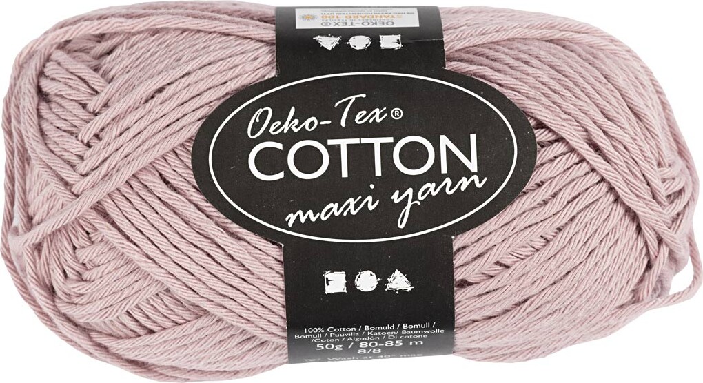 Bomuldsgarn - Nr 88 - Lavendel - L 80-85 M - 50 G