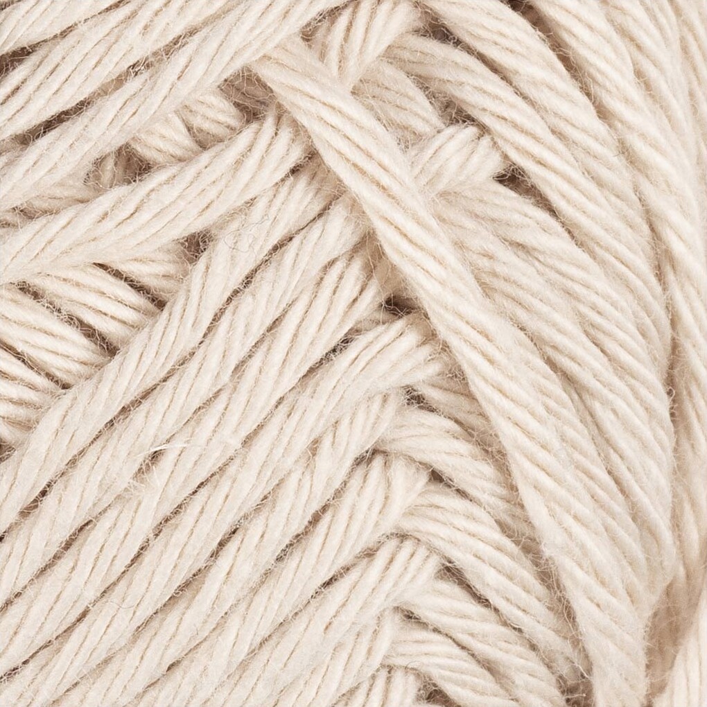 Bomuldsgarn - Nr 88 - Sand - L 80-85 M - 50 G