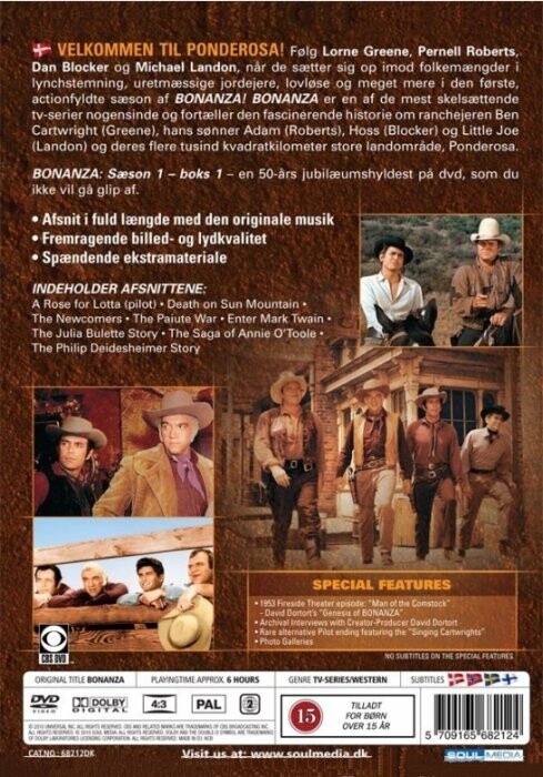 Bonanza - Sæson 1 Boks 1