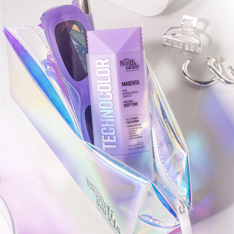 Bondi Sands - Technocolor Magenta Face Self Tan Serum - Magenta - 50 Ml
