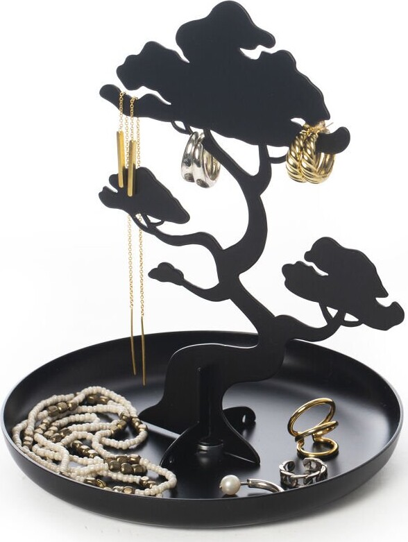 Kikkerland - Smykketræ - Bonsai - Sort - Metal