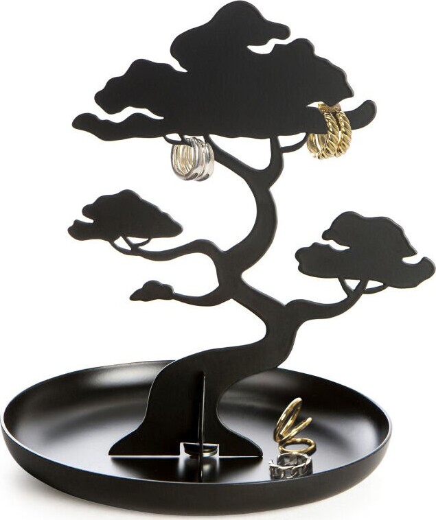 Kikkerland - Smykketræ - Bonsai - Sort - Metal