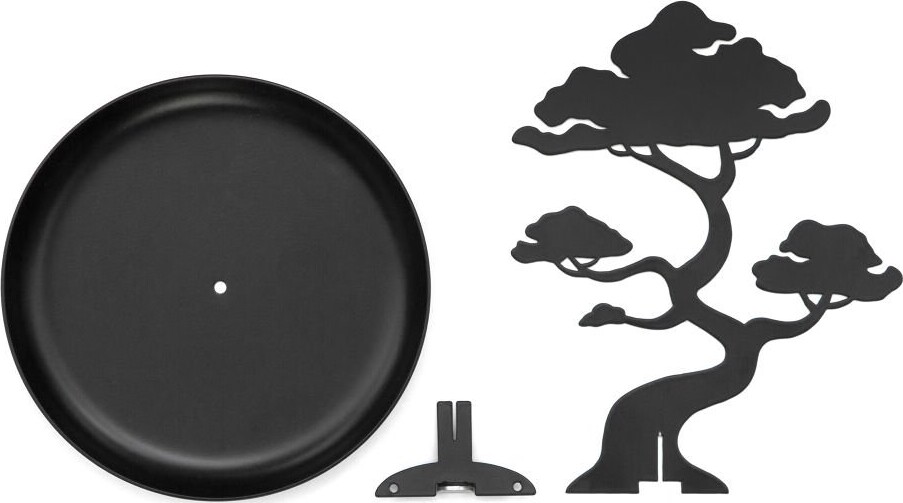 Kikkerland - Smykketræ - Bonsai - Sort - Metal