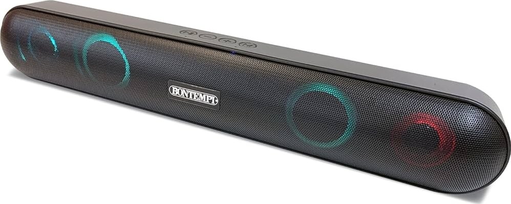 Bontempi - Aflang Trådløs Højtaler Med Lyseffekter - Bluetooth