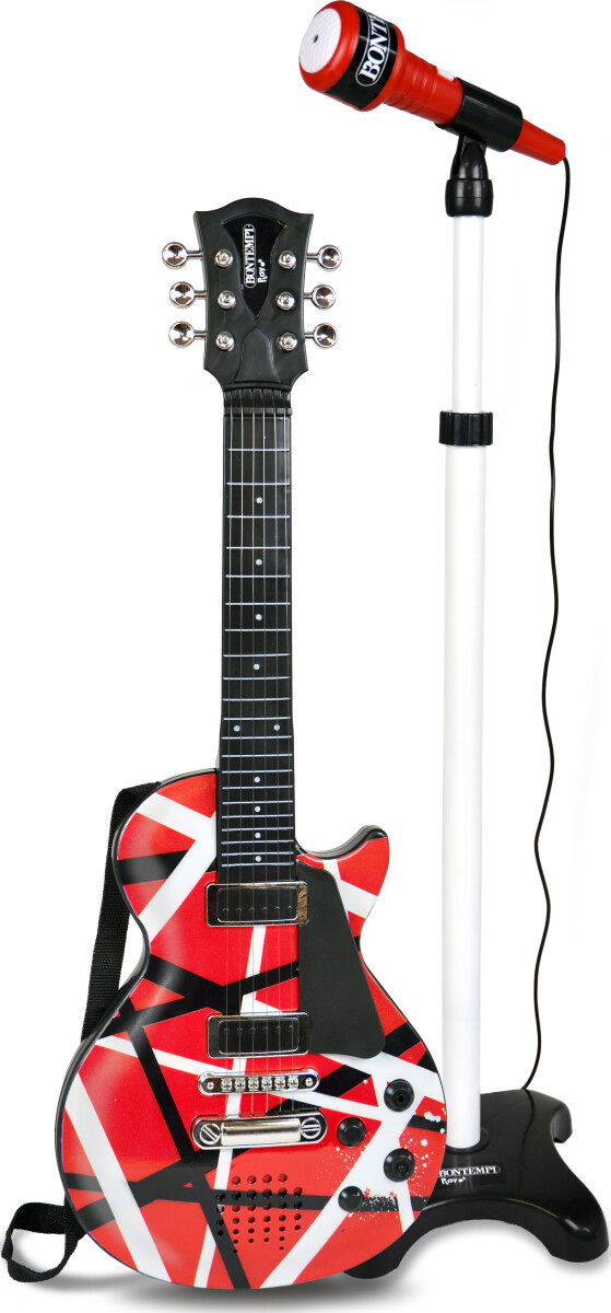Bontempi - Rock Guitar With Stage Microphone
