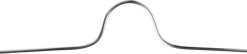 Bonzaitråd - Rund - Tykkelse 1 Mm - Sølv - 16 M