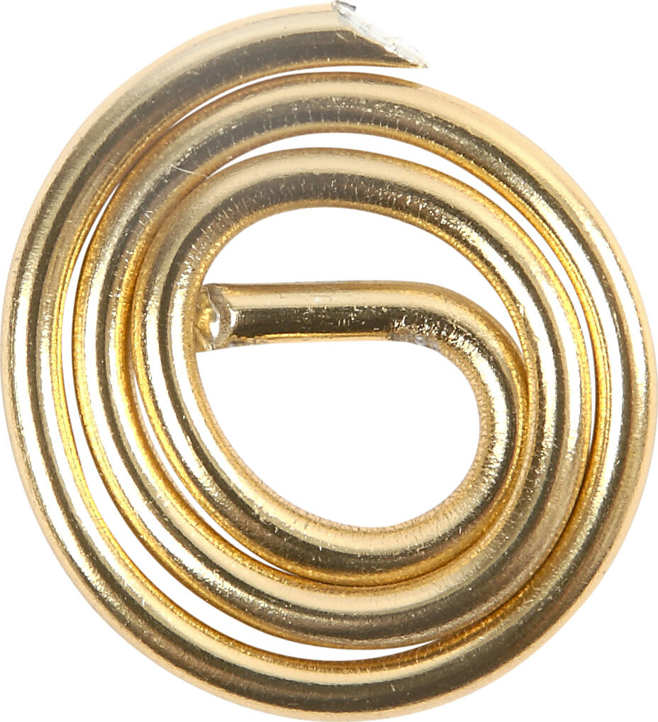 Bonzaitråd - Rund - Tykkelse 2 Mm - Guld - 10 M