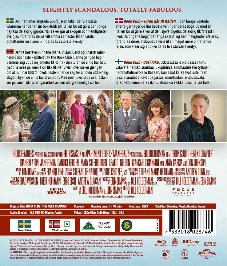 Book Club 2 - The Next Chapter Turen Går Til Italien