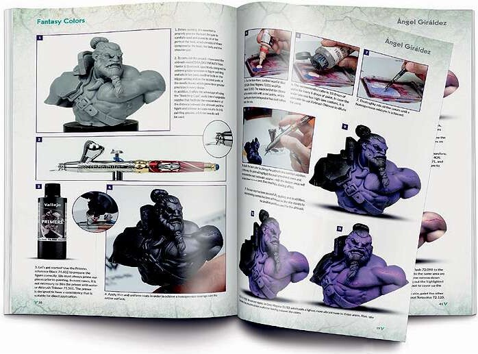 Fantasy Colors - Vallejo Book - Engelsk