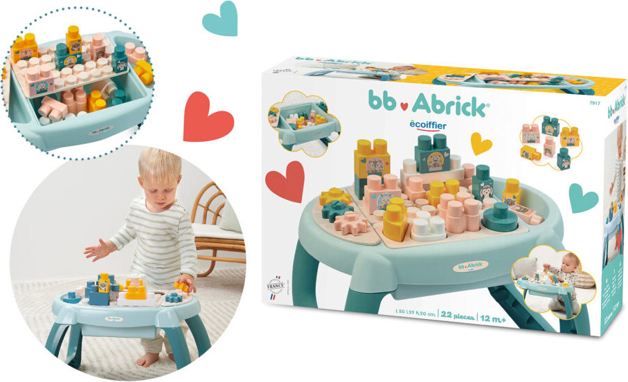 Abrick - Aktivitetsbord Med Klodser - 1 År - Ecoiffier