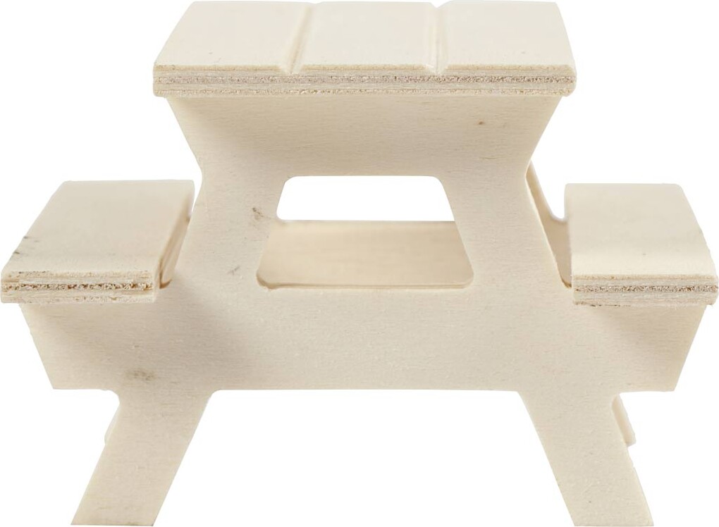 Bordbænkesæt - H 5 5 Cm - L 8 Cm - 1 Stk