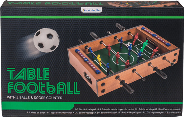 Bordfodbold - Mini Udgave - Inkl 2 Bolde - Out Of The Blue