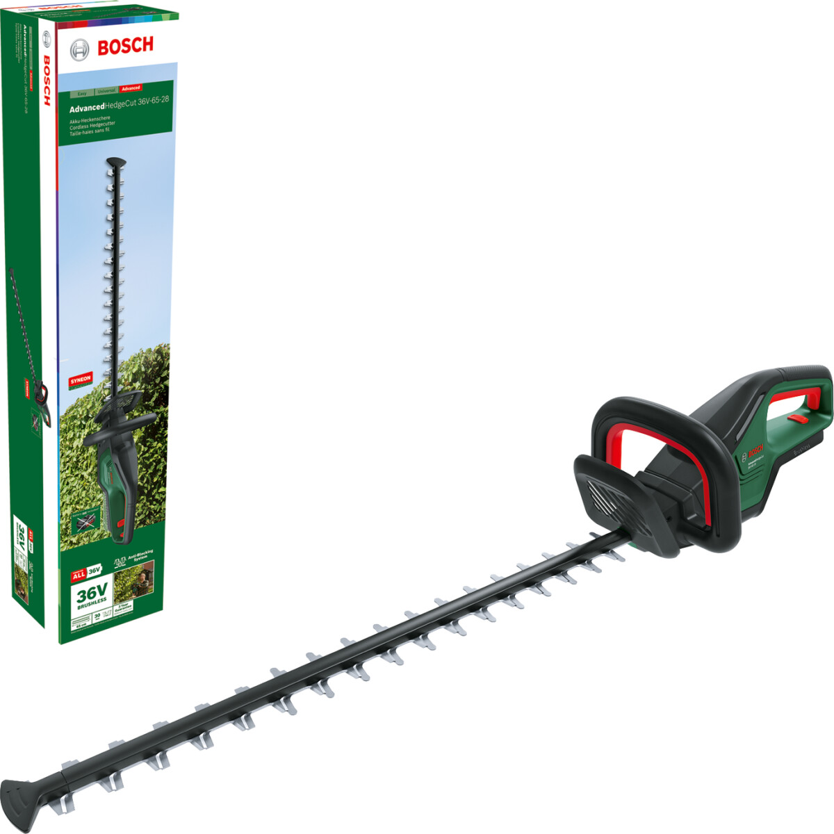 Bosch - 6528 Advanced Hedgecut -36V - Uden Batteri