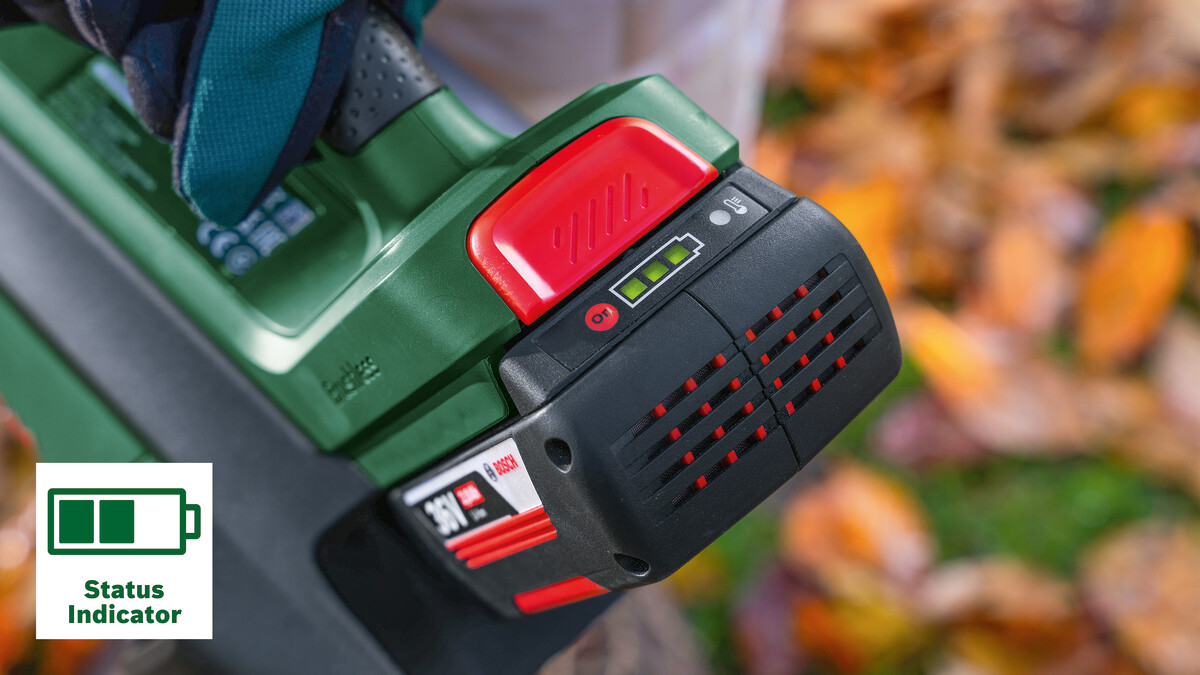 Bosch - Advanced Løvblæser - 36V-750 Batteri Medfølger Ikke