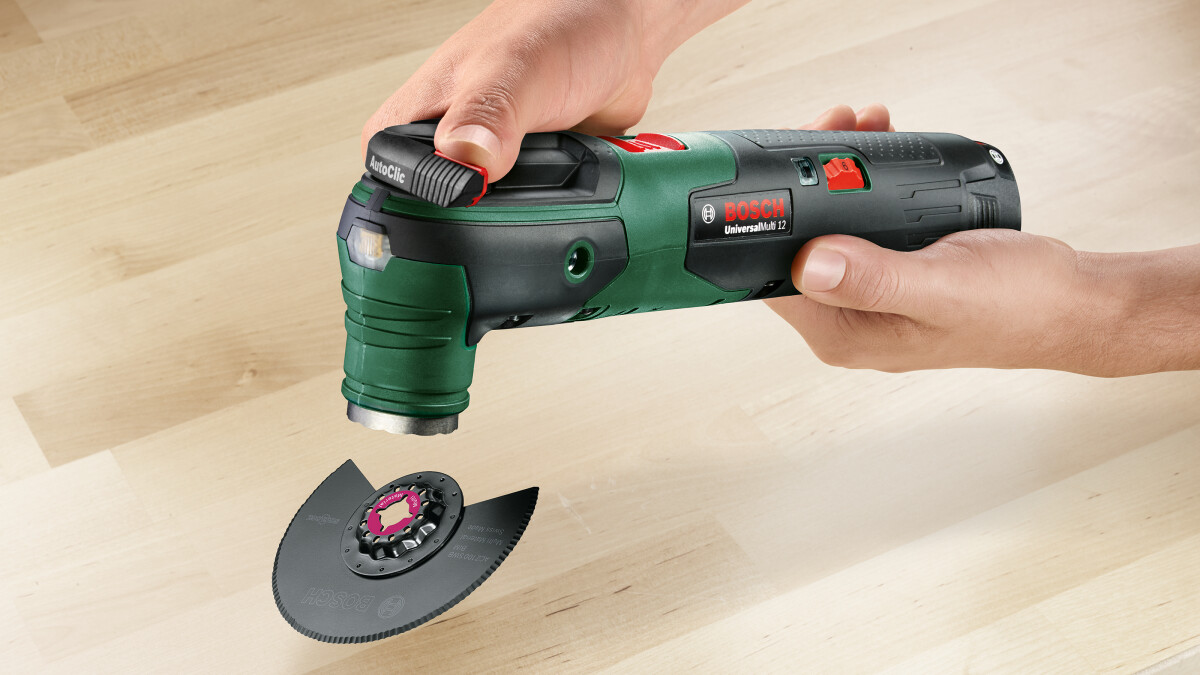Bosch Diy - Batteridrevet Multifunktionsværktøj 18V Med Autoclic-System