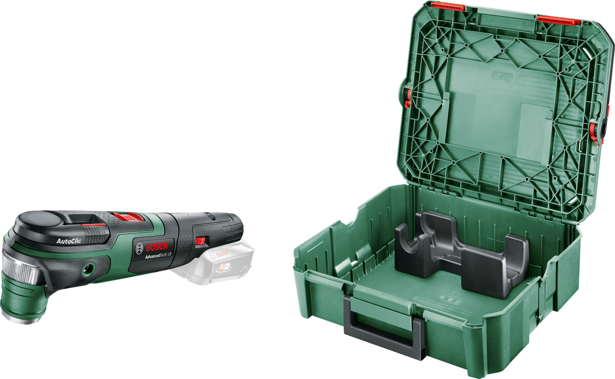 Bosch Diy - Batteridrevet Multifunktionsværktøj 18V Med Autoclic-System