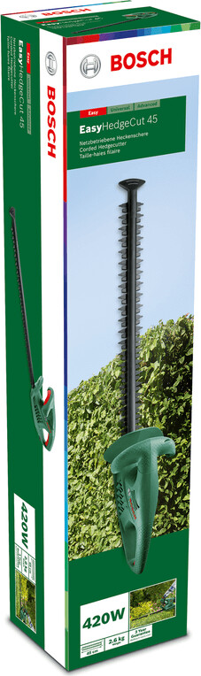 Bosch - Easy Hedgecut 45 Med Ledning