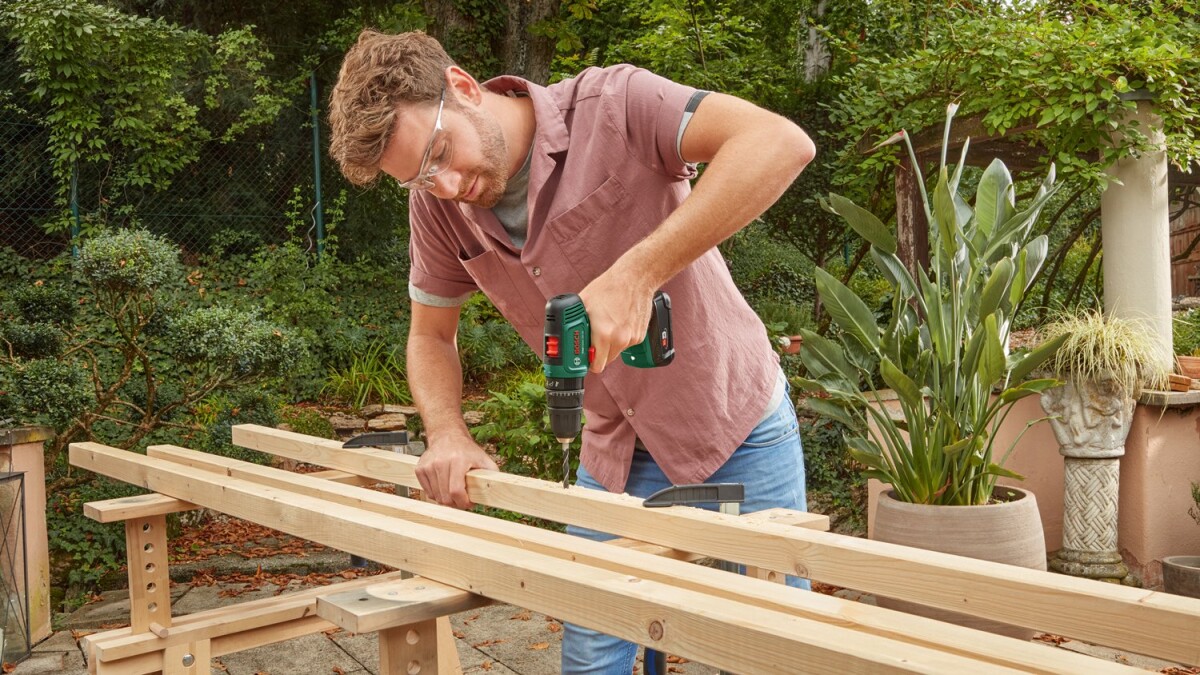 Bosch - Easyimpact 18V-40 Skruemaskine Systembox Batteri Lader Inkluderet