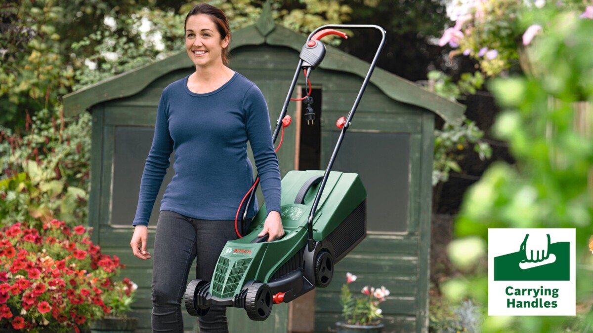 Bosch - Batteri Plæneklipper - Easyrotak 230V - 32-205